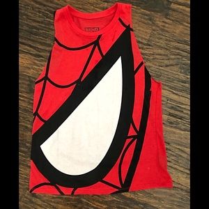 XS Extra small Spider-Man top